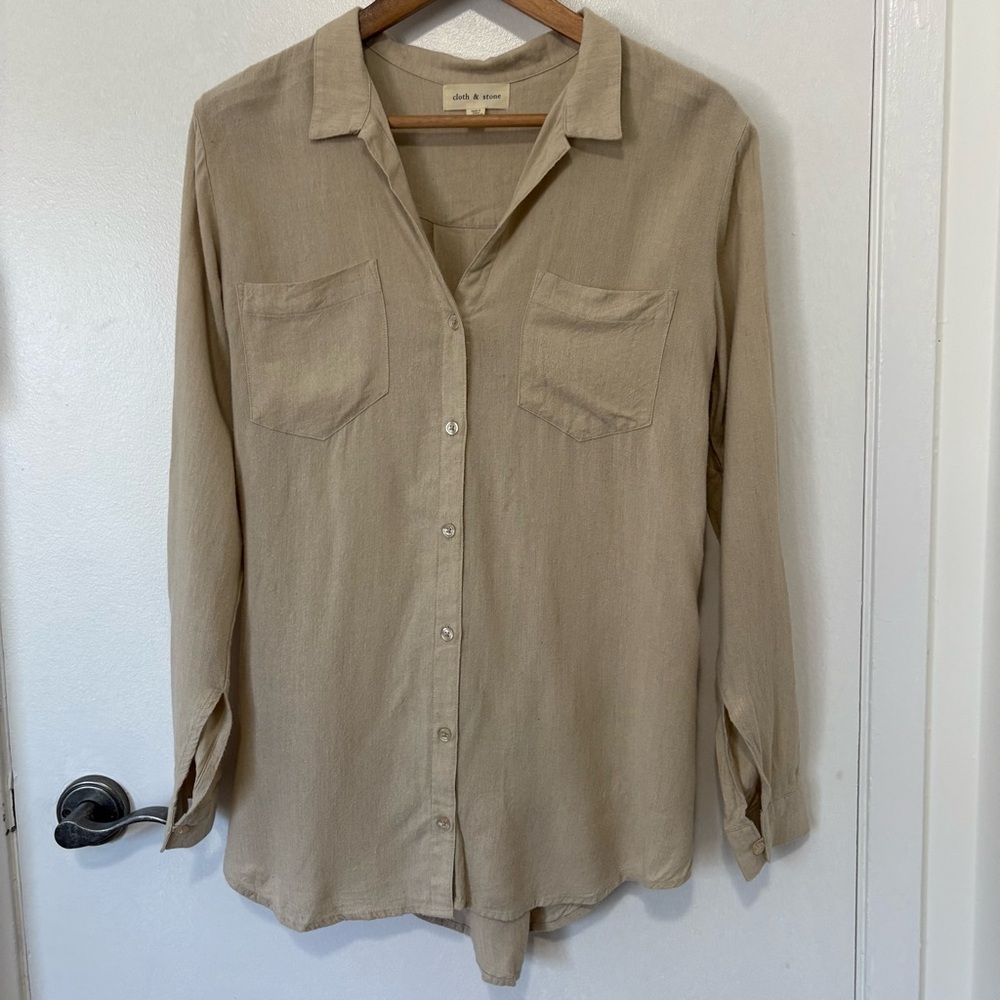 Cloth & Stone Tunic Shirt S